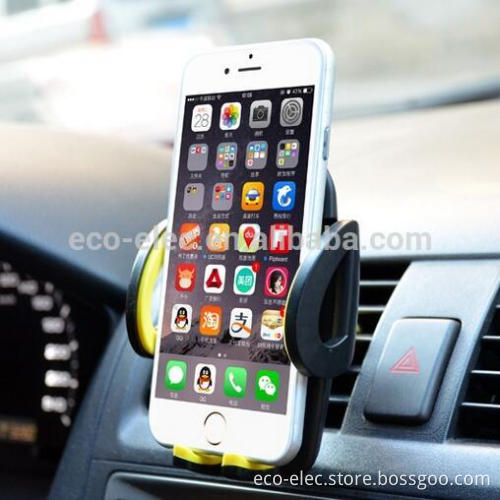 Universal Cell Phone Holder Stand Adjustable Car Air Vent Mount GPS Car Mobile Phone Holder for iPhone 7 5S 6S Plus Samsung S7